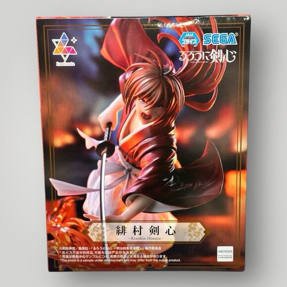 Rurouni Kenshin Figure Kenshin Himura Luminasta Anime SEGA - Picture 1 of 5